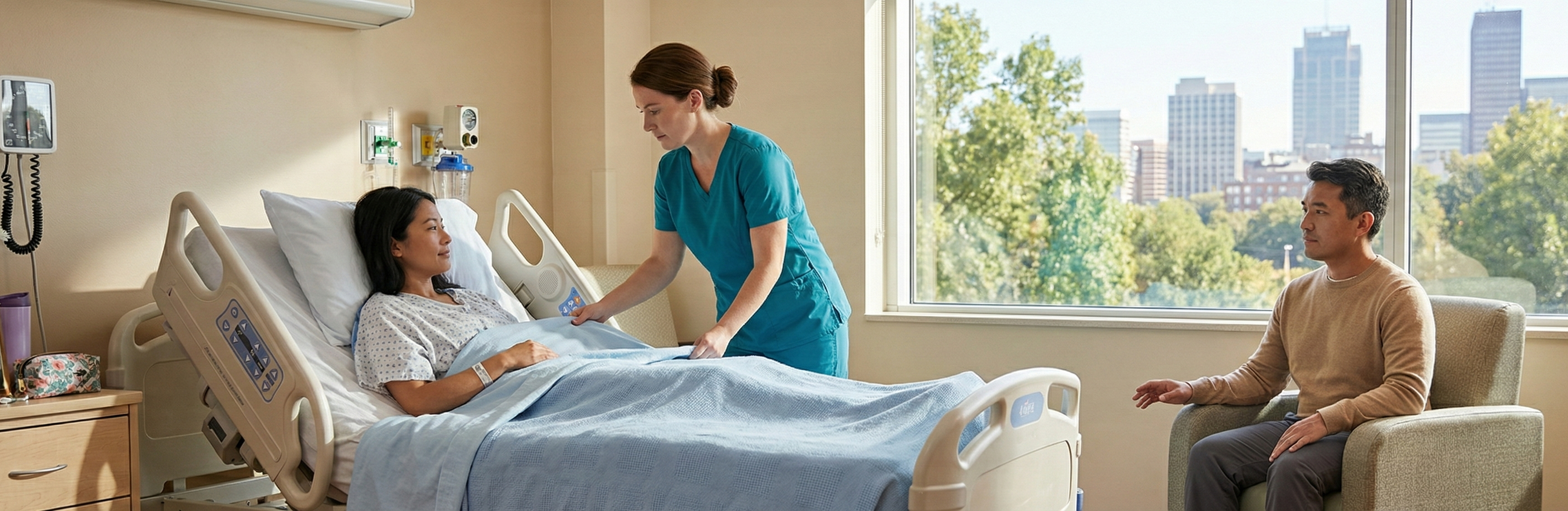 Post-acute care facility illustration